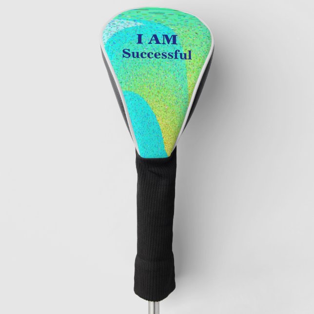 Funda Para Palo De Golf Cubierta del controlador "I AM" (Anverso)