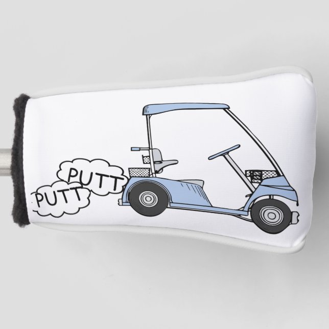 Funda Para Palo De Golf Cubierta del putter blade "Putt Putt" (Anverso)