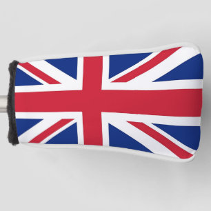 Funda Para Palo De Golf Cubierta del putter de golf con bandera del Reino 