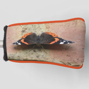 Funda Para Palo De Golf Cubierta del putter de golf del Almirante Rojo Mar