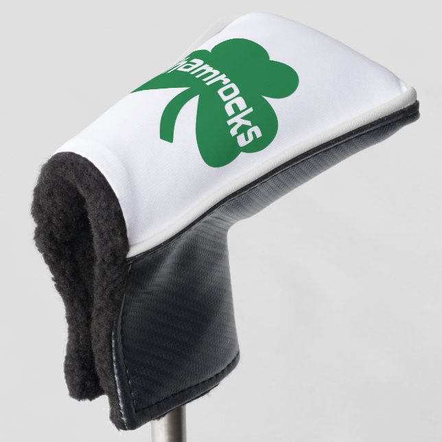 Funda Para Palo De Golf Cubierta del Putter de los tréboles (Anverso 3/4)