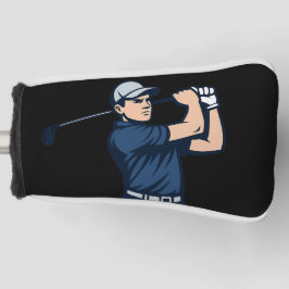 Funda Para Palo De Golf Cubierta deportiva de cabeza de golf - Proteja sus