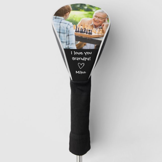 Funda Para Palo De Golf Cubierta para cabeza de golf (Anverso)