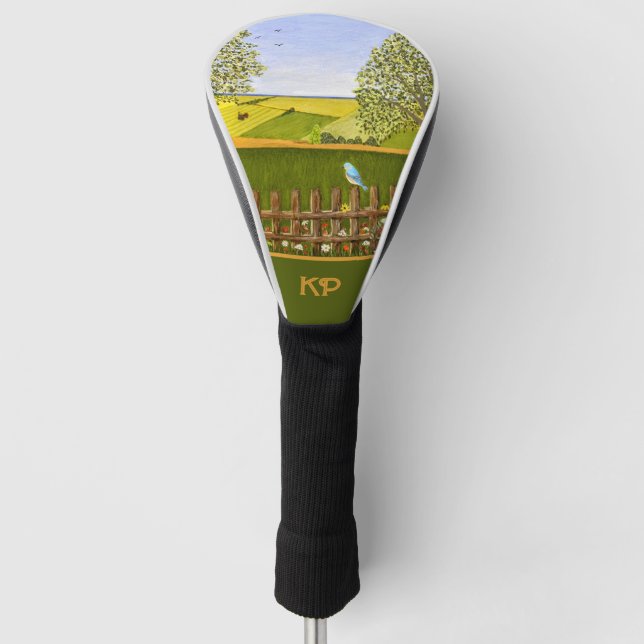 Funda Para Palo De Golf Cubierta para Cabeza de Golf (Anverso)