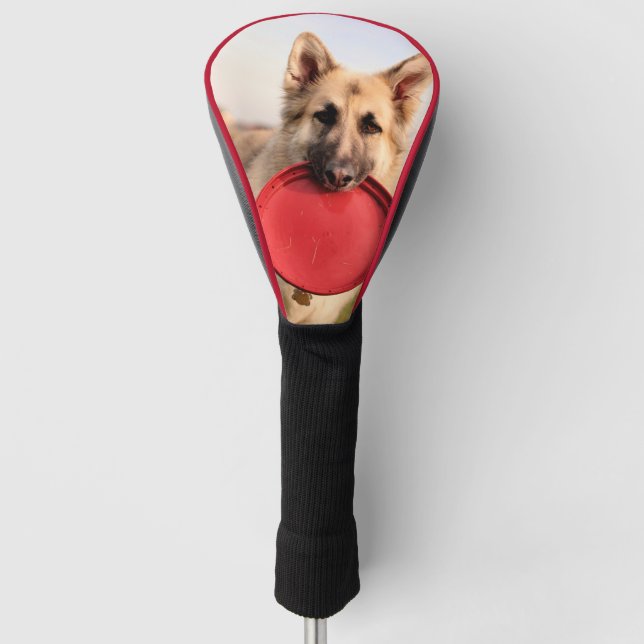 Funda Para Palo De Golf Cubierta para Cabeza de Golf con Frisbee (Anverso)