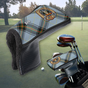 Funda Para Palo De Golf Cubierta para cabeza de palo de golf con escudo de