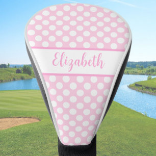 Funda Para Palo De Golf Cubierta para cabeza de palo de golf con lunares r