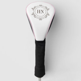 Funda Para Palo De Golf Cubierta para Cabeza de Palo de Golf con Monograma