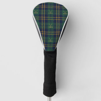 Funda Para Palo De Golf Cubierta para Cabeza de Palo de Golf de Cuadros Tá