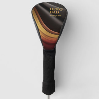 Funda Para Palo De Golf cubierta para cabeza de palo de golf de héroe papá