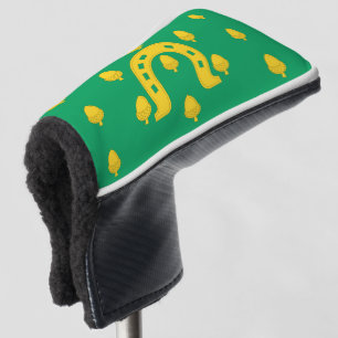 Funda Para Palo De Golf Cubierta para cabeza de palo de golf de la bandera