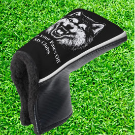 Funda Para Palo De Golf Cubierta para Cabeza de Palo de Golf de Papá Lobo 