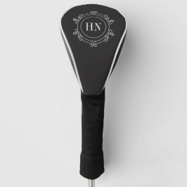 Funda Para Palo De Golf Cubierta para cabeza de palo de golf Monograma clá