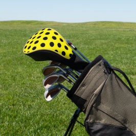 Funda Para Palo De Golf Cubierta para Cabeza de Palos de Golf Amarilla Chi