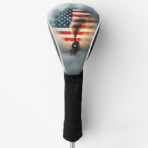 Cubierta para Driver de Golf Freedom Train