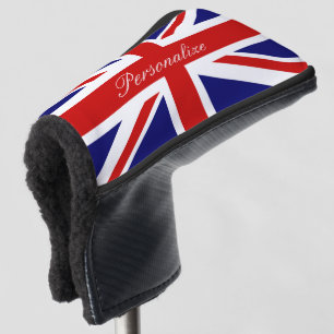 Funda Para Palo De Golf Cubierta para el cabezal de golf de la bandera bri