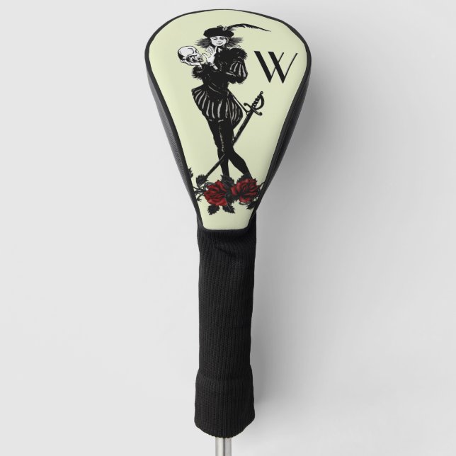 Funda Para Palo De Golf Cubierta personal de cabeza de golf verde de Hamle (Anverso)