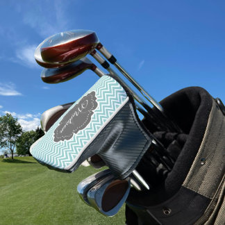 Funda Para Palo De Golf Cubierta personalizada de cabeza de golf de Chevro