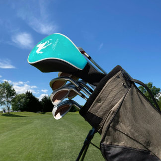 Funda Para Palo De Golf Cubierta personalizada de cabezal de golf de Turqu