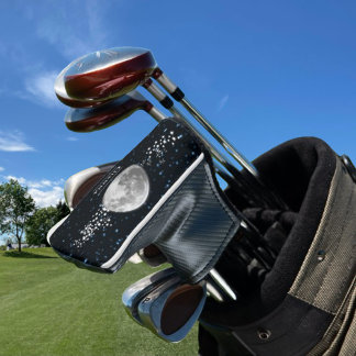 Funda Para Palo De Golf Cubierta personalizada de cabezal de golf lunar