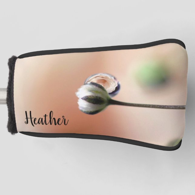 Funda Para Palo De Golf Cubierta personalizada de cabezal de golf Peach Ro (Anverso)