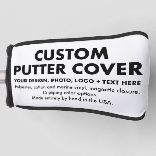 Funda Para Palo De Golf Cubierta personalizada de la cabeza del club de pu