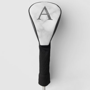 Funda Para Palo De Golf Cubierta personalizada de monograma y cabezal de g