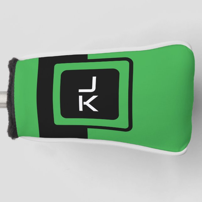 Funda Para Palo De Golf Cubierta personalizada de putter de cabezal de gol (Anverso)