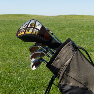 Funda Para Palo De Golf Cubierta tropical de cabeza de golf de Fiji Beach 