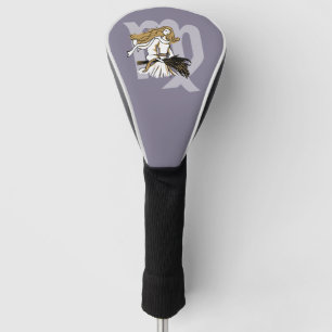 Funda Para Palo De Golf Cubierta virginal del golf de la astrología de la