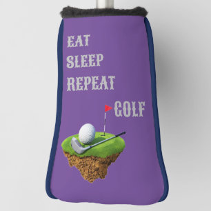Funda Para Palo De Golf Cubiertas de cabeza de putter Golf: proteja su put