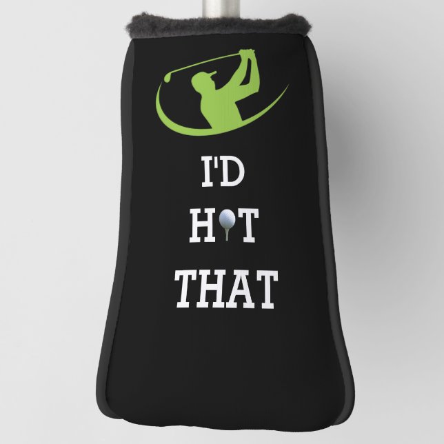 Funda Para Palo De Golf Cubiertas de cabezal de golf Putter para el regalo (Girar 90)