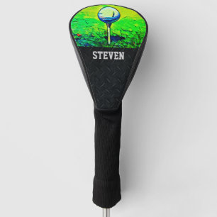 Funda Para Palo De Golf Cubiertas frescas del club de golf con nombre