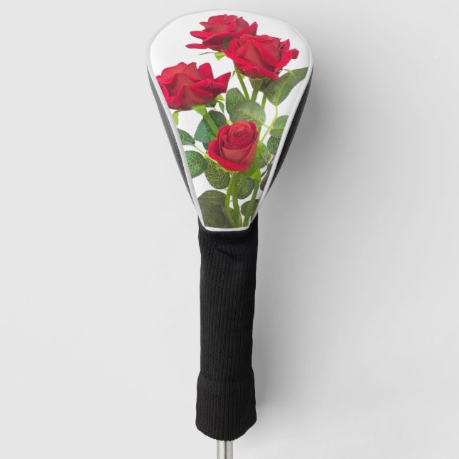 Funda Para Palo De Golf Cubiertas para cabezales de Rosa de golf (Anverso)