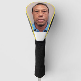 Funda Para Palo De Golf Cubre Cabeza de Cabra Foto Mug de Tigre Woods Domi