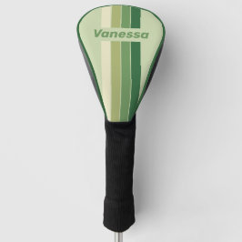 Funda Para Palo De Golf Cubre Cabeza de Golf con Franjas de Alfiler de Arc