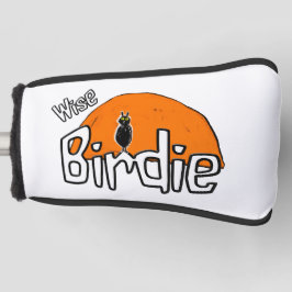 Funda Para Palo De Golf Cubre cabeza de golf de pajarito sabio