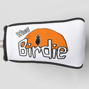 Funda Para Palo De Golf Cubre cabeza de golf de pajarito sabio