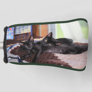 Funda Para Palo De Golf Cubre Cabeza de Golf Gatitos