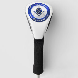 Funda Para Palo De Golf Cubre Cabeza de Golf Masónico