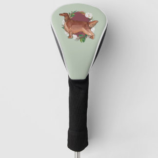 Funda Para Palo De Golf Cubrecabezas de Golf Setter Irlandés