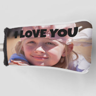 FUNDA PARA PALO DE GOLF CUBRECAZA DE GOLF CON FOTO PERSONALIZADA TE QUIERO
