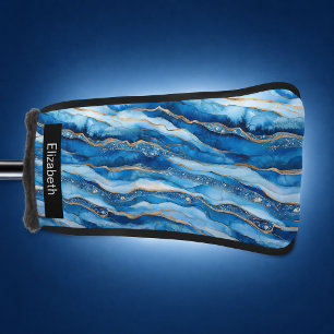 Funda Para Palo De Golf Cubreclub de Golf Personalizado Ópalo del Océano