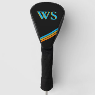 Funda Para Palo De Golf Cuero negro personalizado