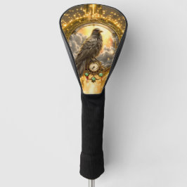 Funda Para Palo De Golf Cuervo Guardián del Tiempo – Relojería Gótica