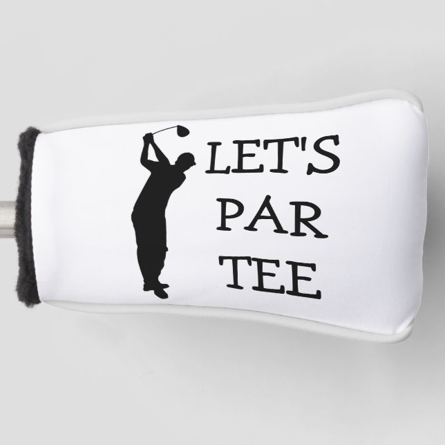 Funda Para Palo De Golf Cumpleaños Golfer Funny 70th happy Dad Par (Anverso)
