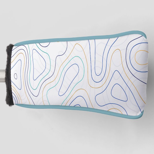 Funda Para Palo De Golf Curvas (Anverso)