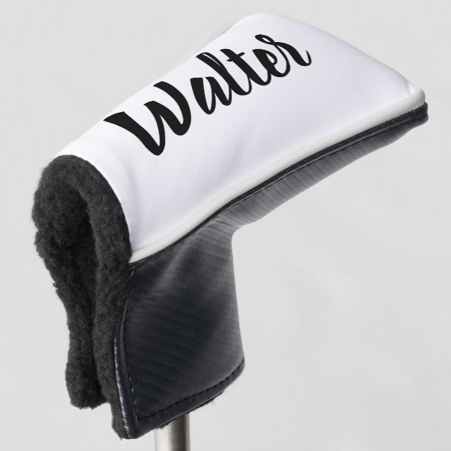 Funda Para Palo De Golf Curvy Walter Name, (Anverso 3/4)