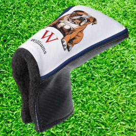 Funda Para Palo De Golf  Custom Bulldog Putter  