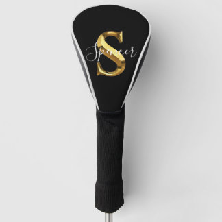 Funda Para Palo De Golf Custom Monogram Name  Golf Head Cover